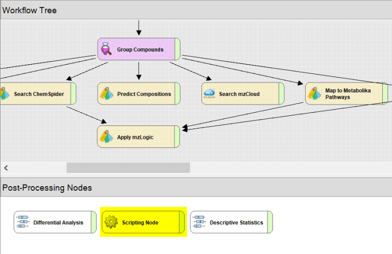 Resources – Scripting node | My Compound Discoverer